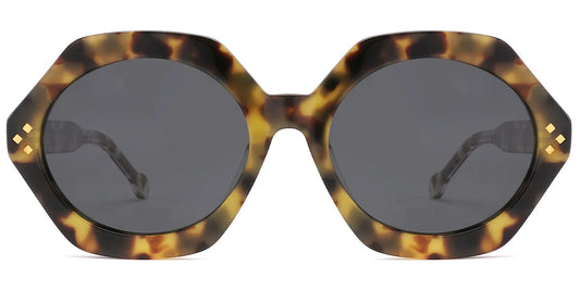 Candye Acetate Geometric Sunglasses SG5045 
