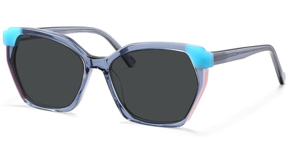 Candye Acetate Geometric Sunglasses SG5585 