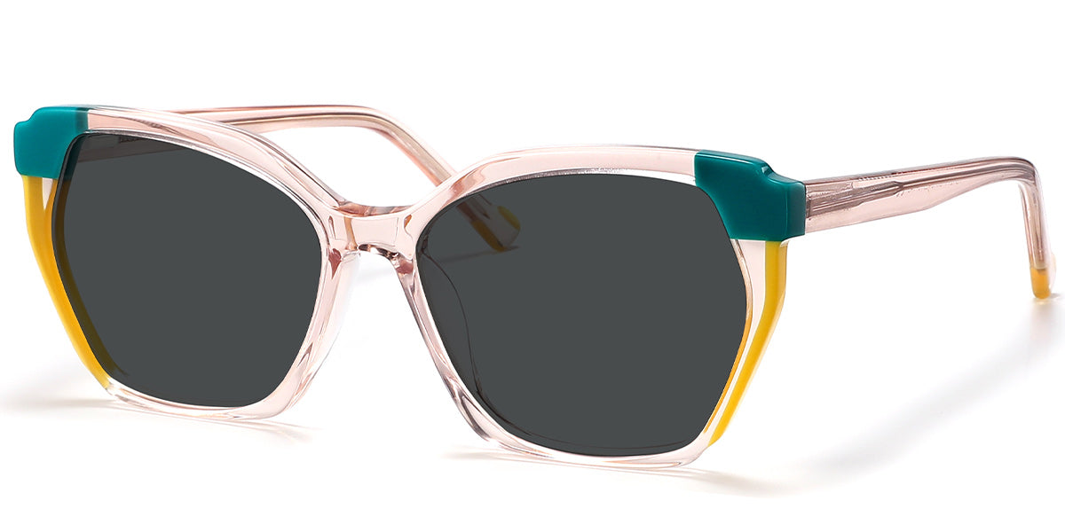 Candye Acetate Geometric Sunglasses SG5585 