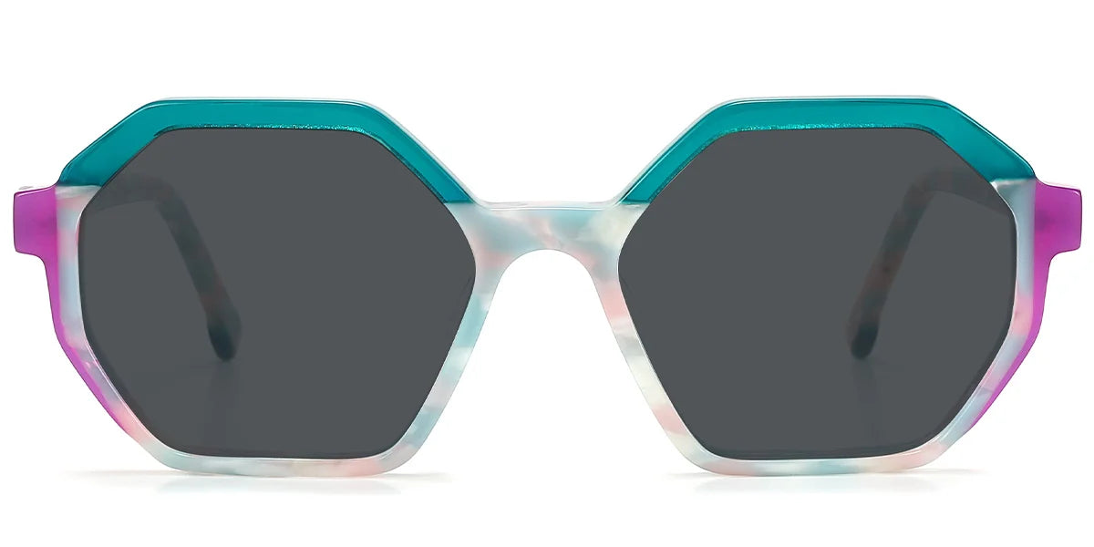 Candye Acetate Geometric Sunglasses SG5587 