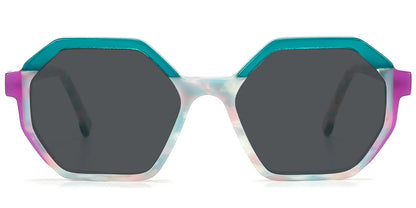 Candye Acetate Geometric Sunglasses SG5587 