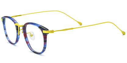 Candye® Acetate & Titanium Oval Frame F7023 