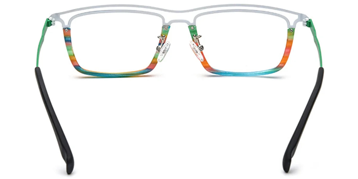 Candye® Acetate & Titanium Rectangle Frame F6719 