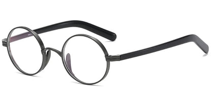 Candye® Acetate & Titanium Round Frame F6558 