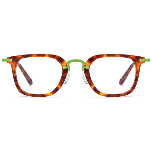 Candye Acetate & Titanium Square Frame F6070 