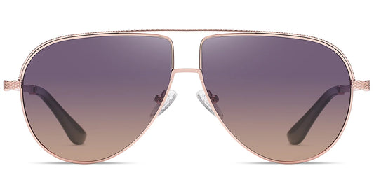 Candye Aviator Geometric Sunglasses SG4352 