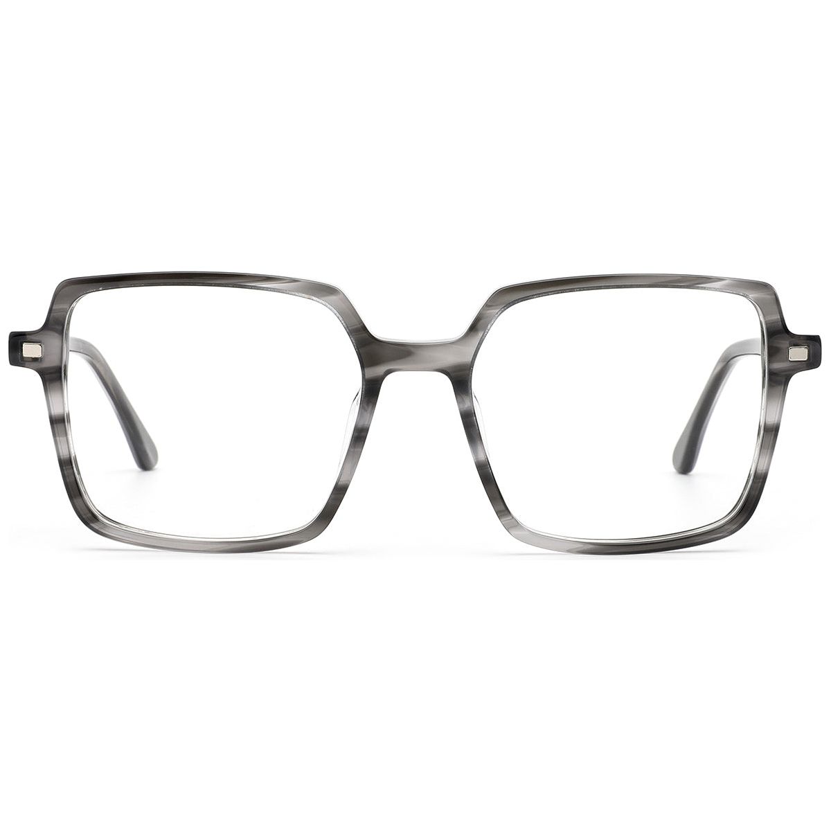 Candye Clip-Ons Acetate Square Frame F6297 