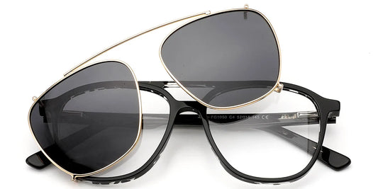 Candye® Clip Ons Acetate Aviator Frame F6620 