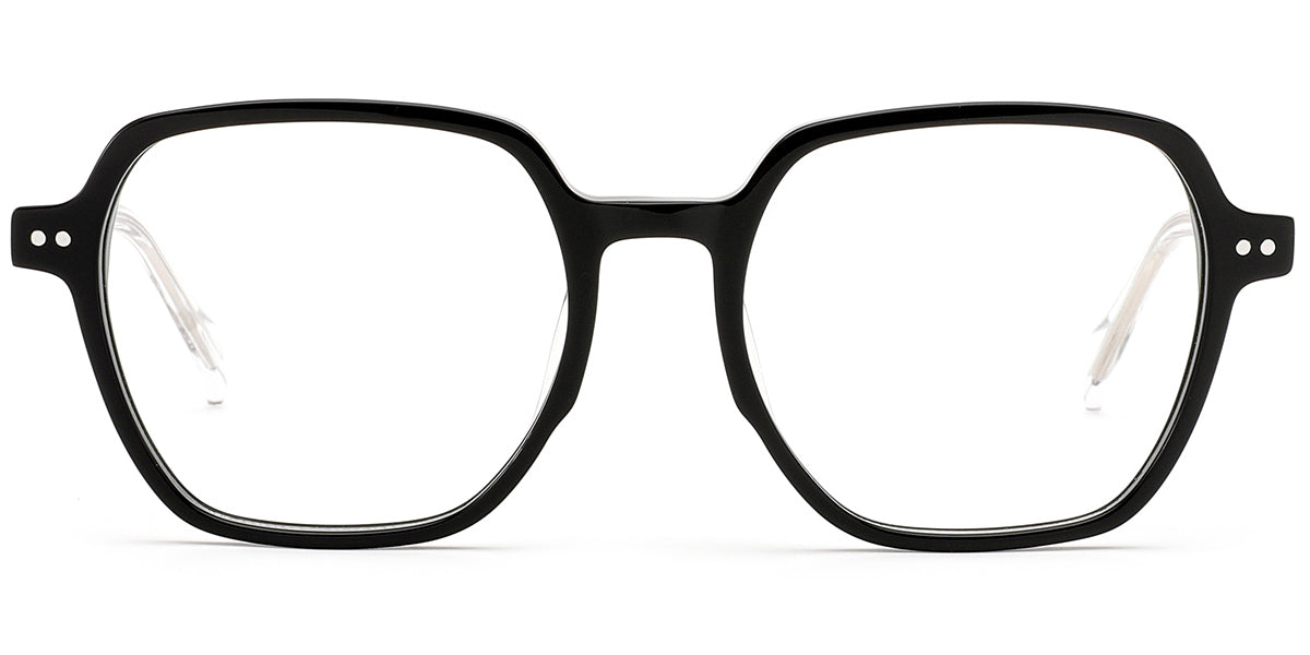 Candye® Clip Ons Acetate Square Frame F6621 