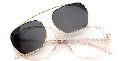 Candye® Clip Ons Acetate Square Frame F6621 