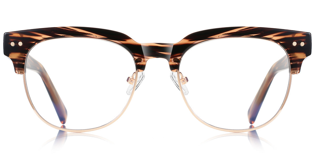 Candye® Metal Browline Frame F6844 