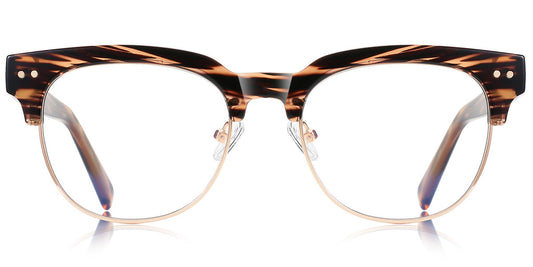 Candye® Metal Browline Frame F6844 