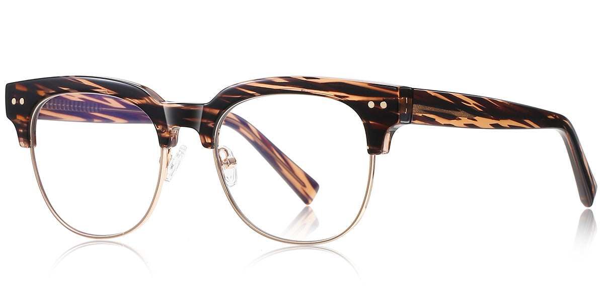 Candye® Metal Browline Frame F6844 