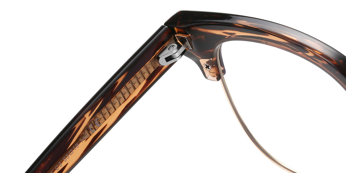 Candye® Metal Browline Frame F6844 