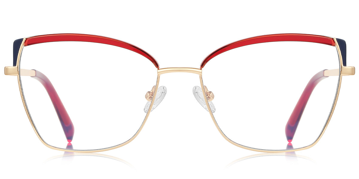 Candye® Metal Cat Eye Browline Frame F6835 