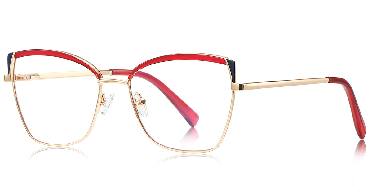 Candye® Metal Cat Eye Browline Frame F6835 