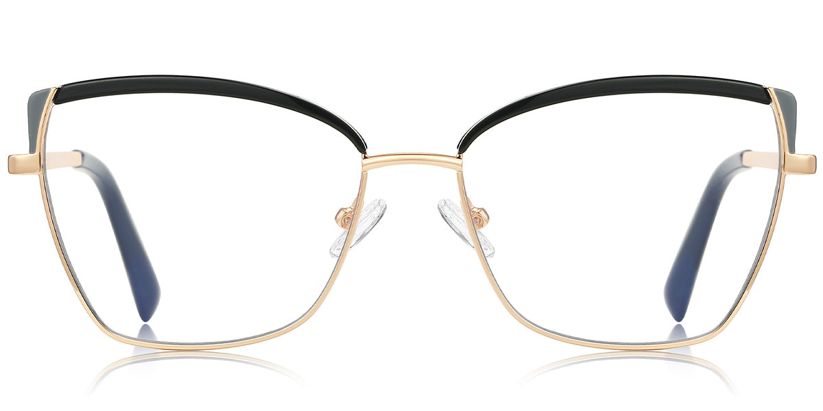 Candye® Metal Cat Eye Browline Frame F6835 