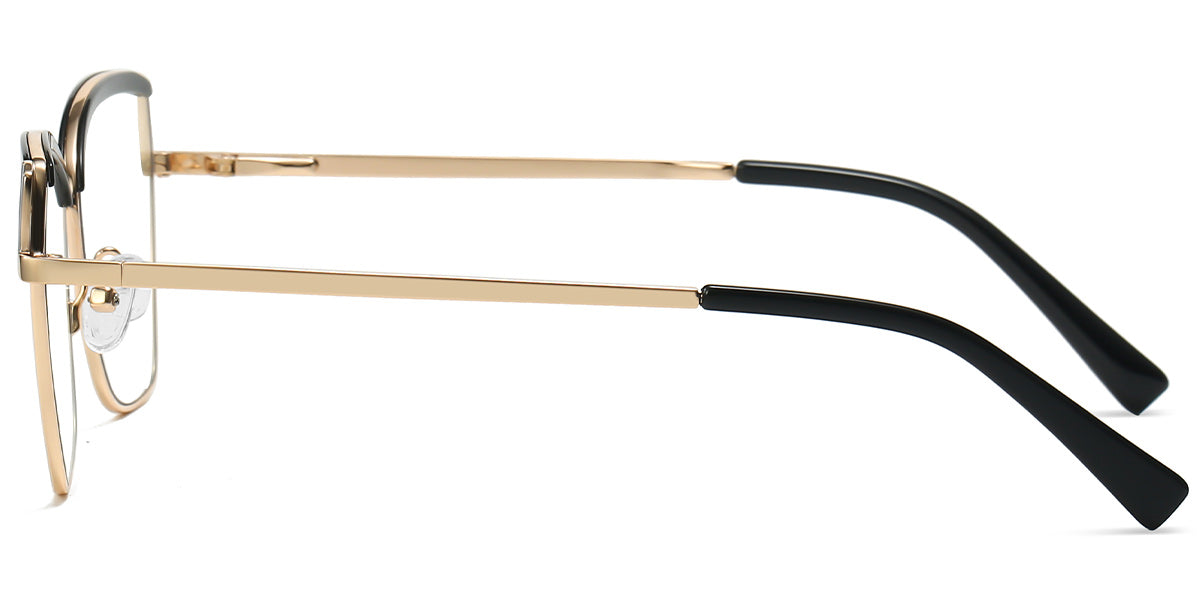Candye® Metal Cat Eye Browline Frame F6835 