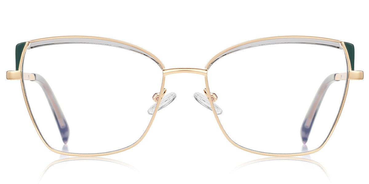Candye® Metal Cat Eye Browline Frame F6835 