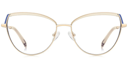 Candye® Metal Cat Eye Browline Frame F6836 
