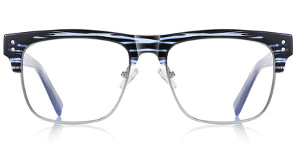 Candye® Metal Square Browline Frame F6843 