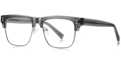 Candye® Metal Square Browline Frame F6843 