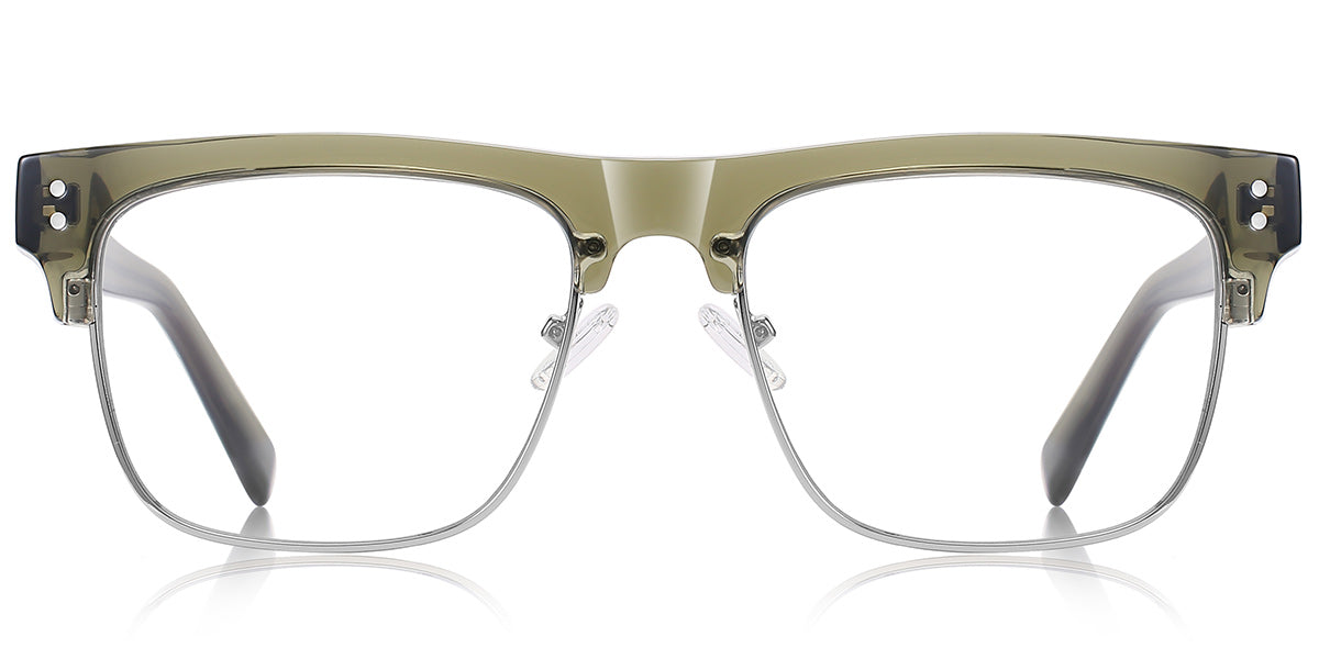 Candye® Metal Square Browline Frame F6843 