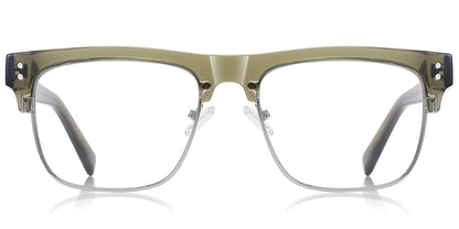 Candye® Metal Square Browline Frame F6843 