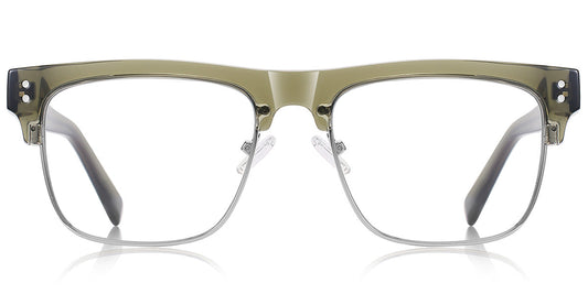 Candye® Metal Square Browline Frame F6843 