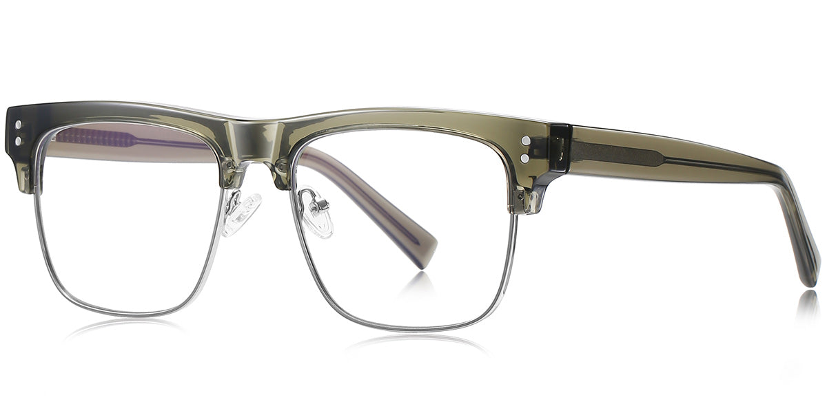 Candye® Metal Square Browline Frame F6843 