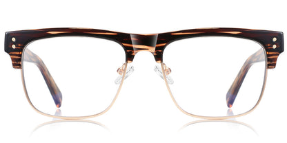 Candye® Metal Square Browline Frame F6843 