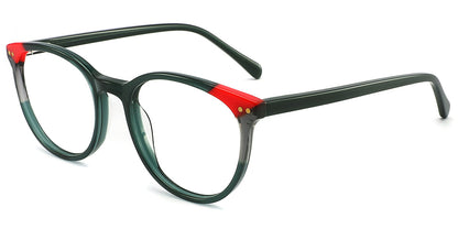 Candye Round Acetate Reading Glasses 