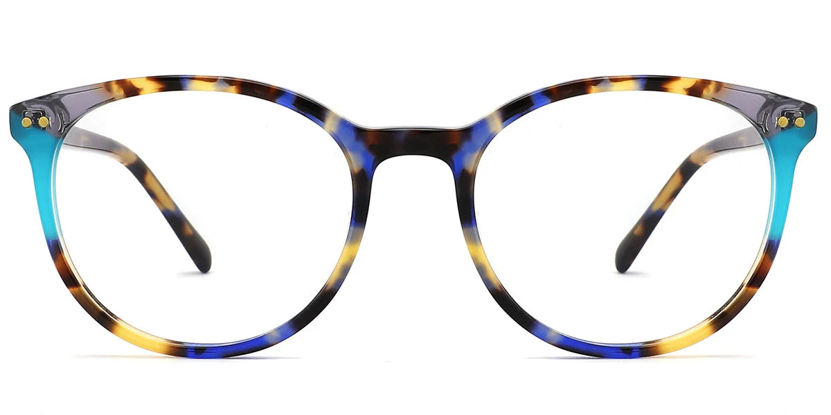 Candye Round Acetate Reading Glasses 