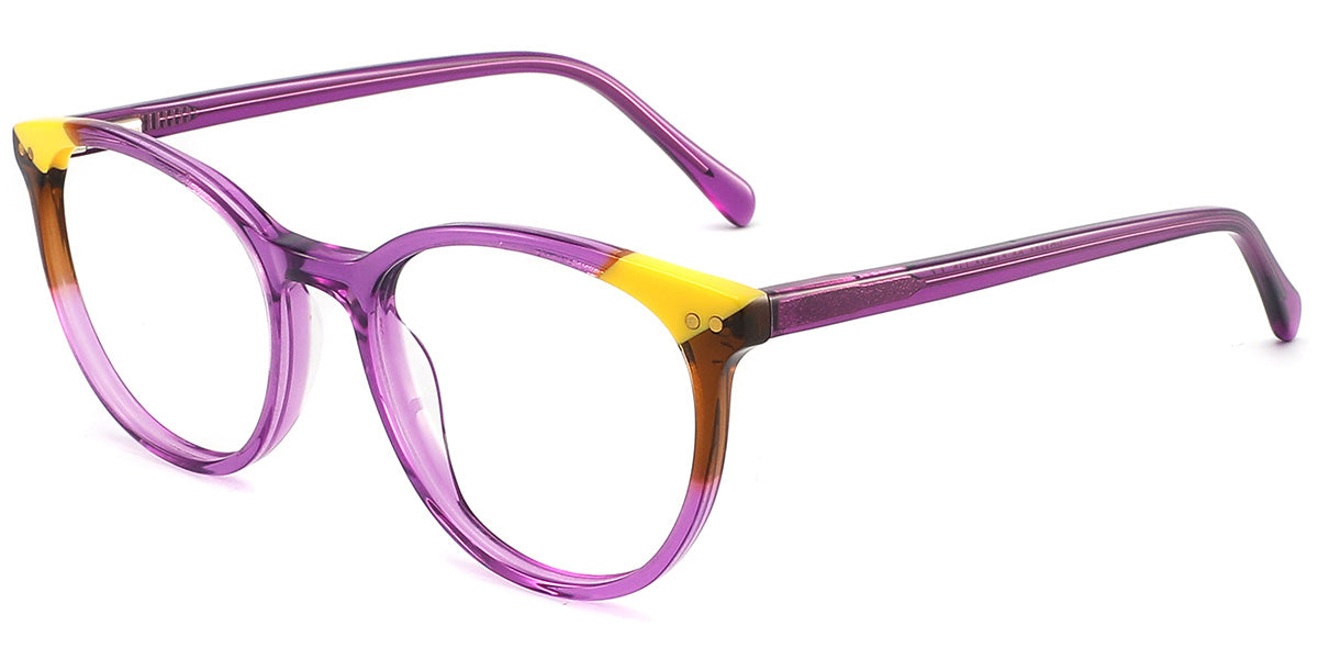 Candye Round Acetate Reading Glasses 