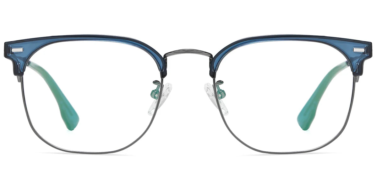 Candye® Titanium Browline Frame F6611 