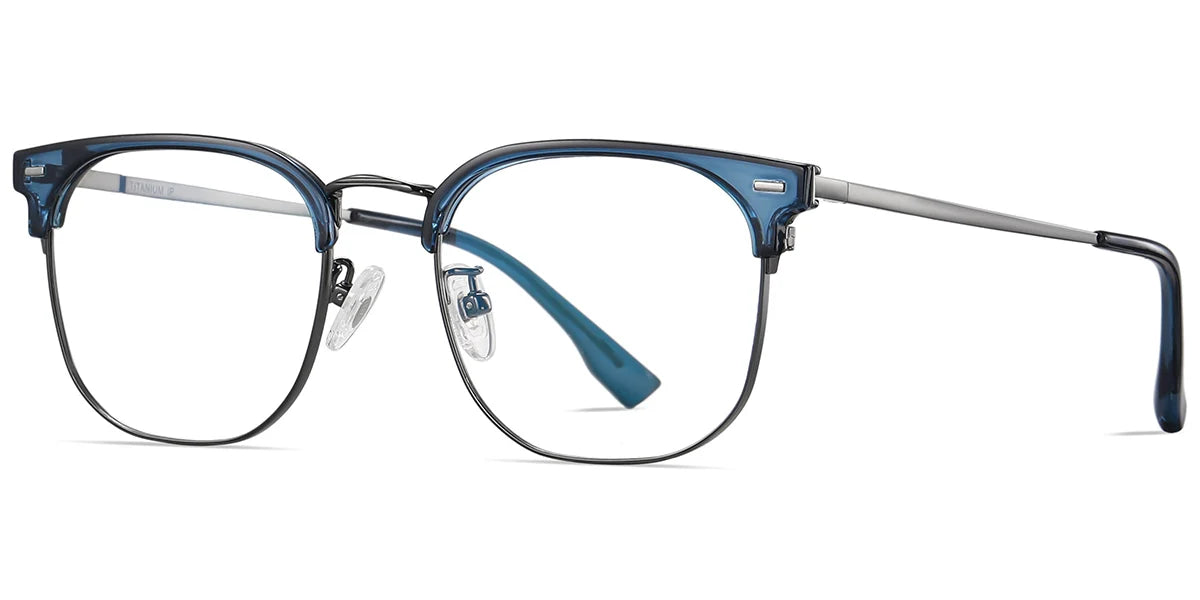 Candye® Titanium Browline Frame F6611 