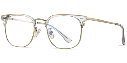 Candye® Titanium Browline Frame F6611 