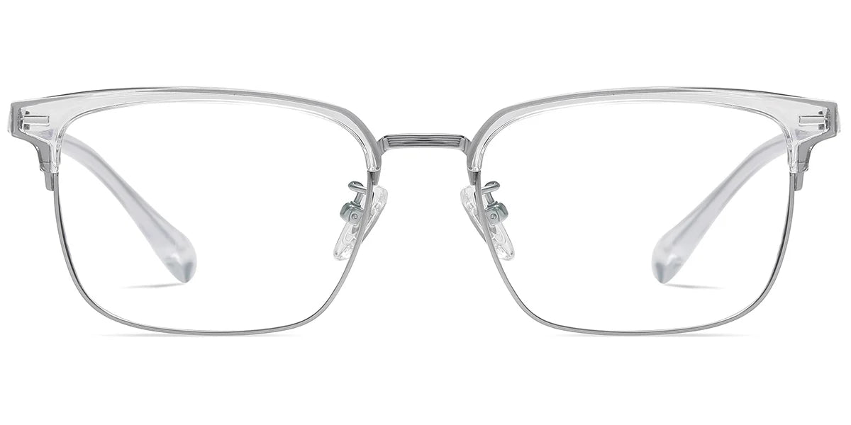 Candye® Titanium Browline Frame F6614 