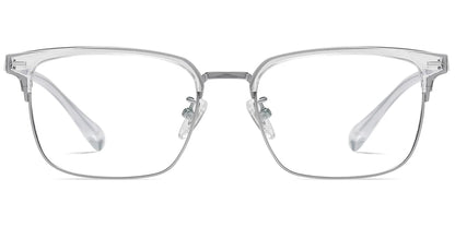 Candye® Titanium Browline Frame F6614 