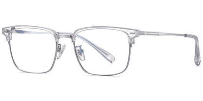 Candye® Titanium Browline Frame F6614 