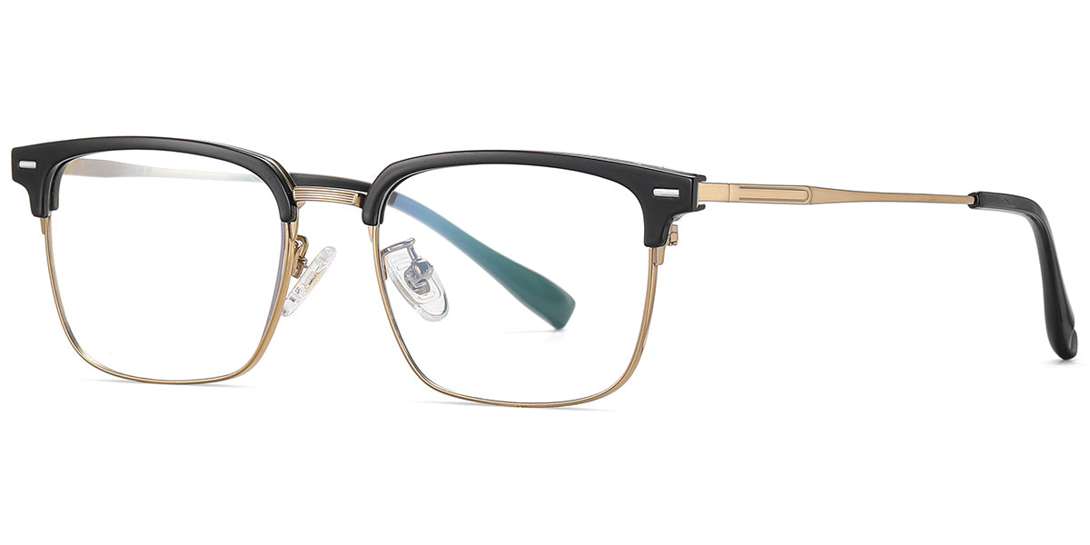 Candye® Titanium Browline Frame F6614 