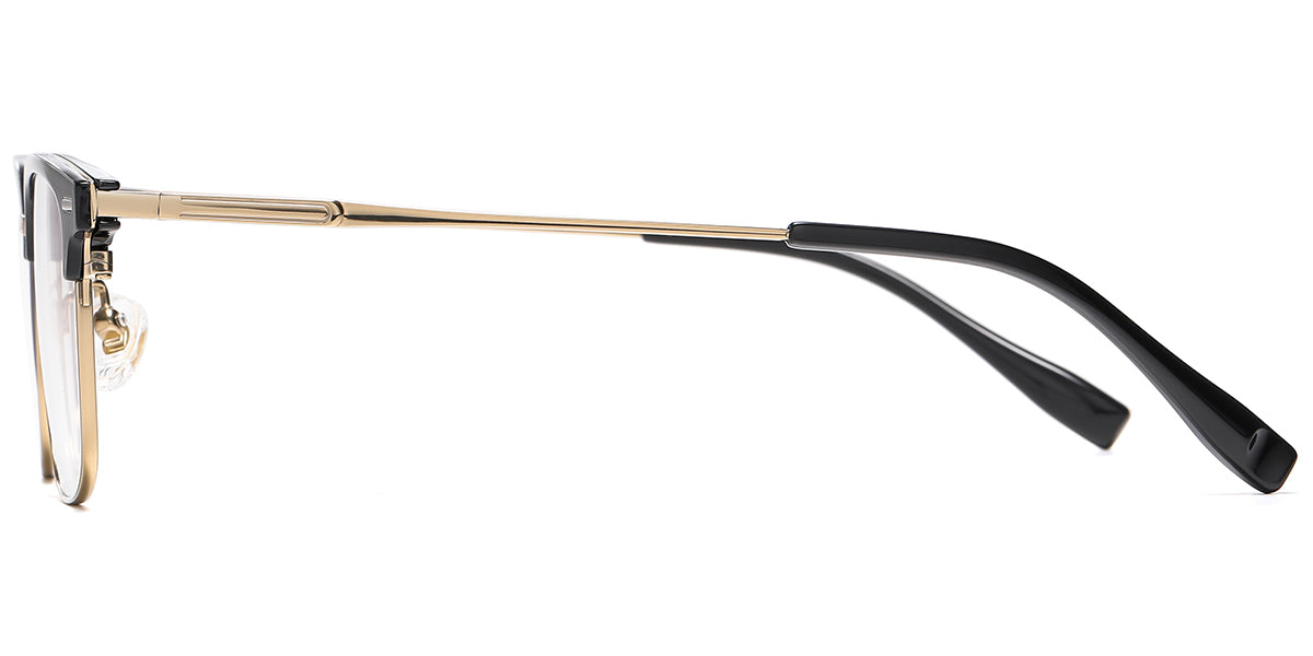 Candye® Titanium Browline Frame F6614 