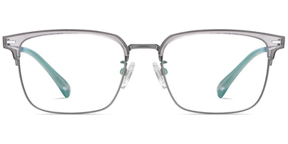 Candye® Titanium Browline Frame F6614 