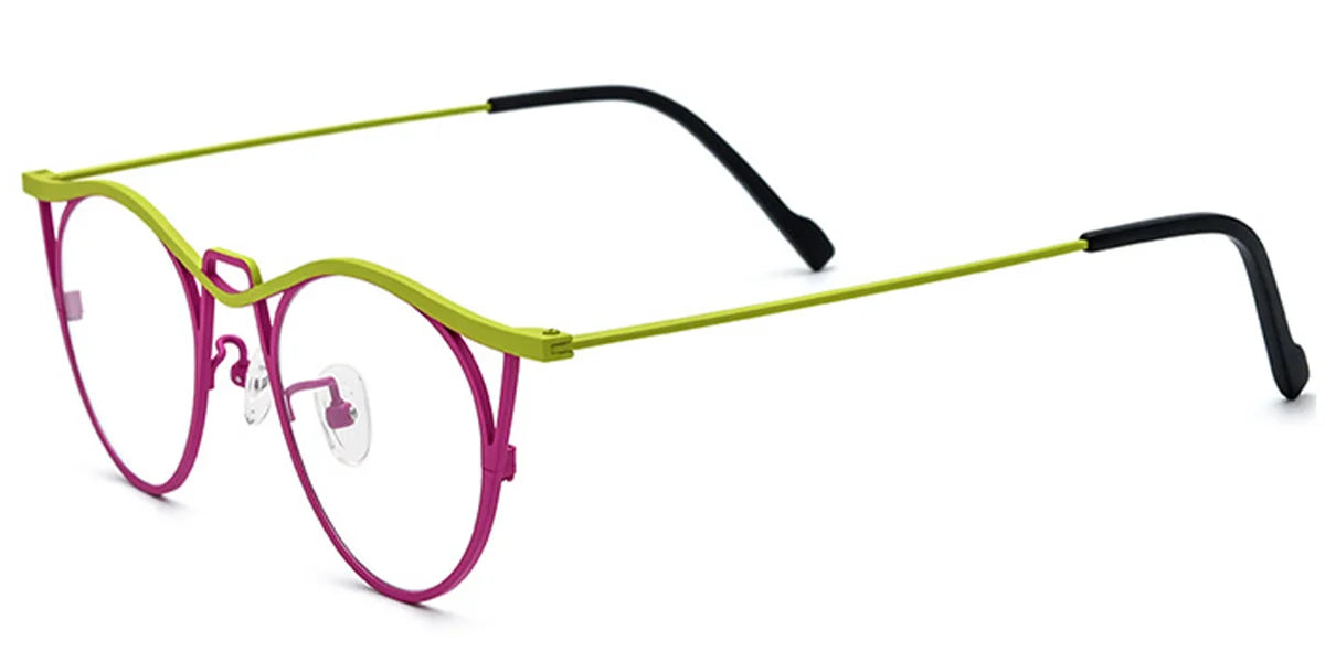 Candye® Titanium Cat Eye Frame F7042 