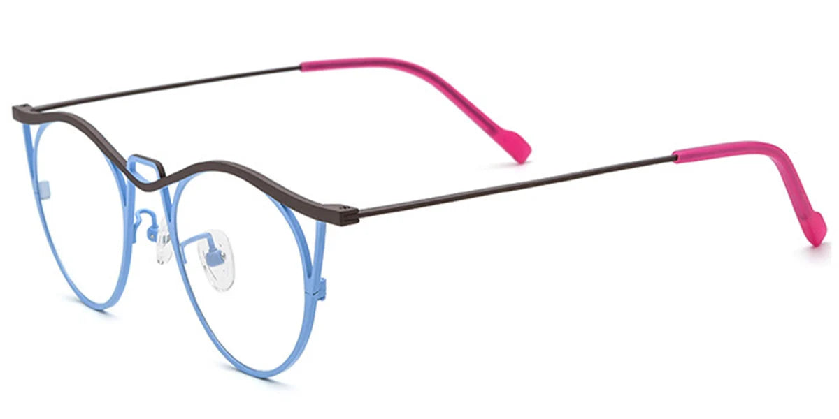 Candye® Titanium Cat Eye Frame F7042 