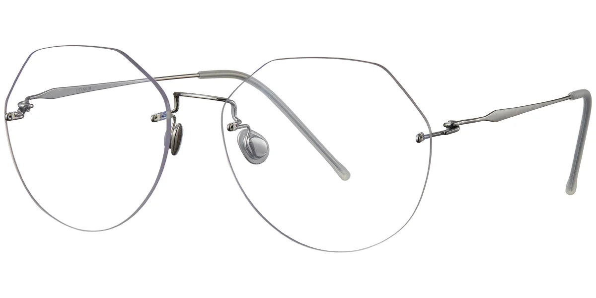 Candye Titanium Geometric Frame F5885 