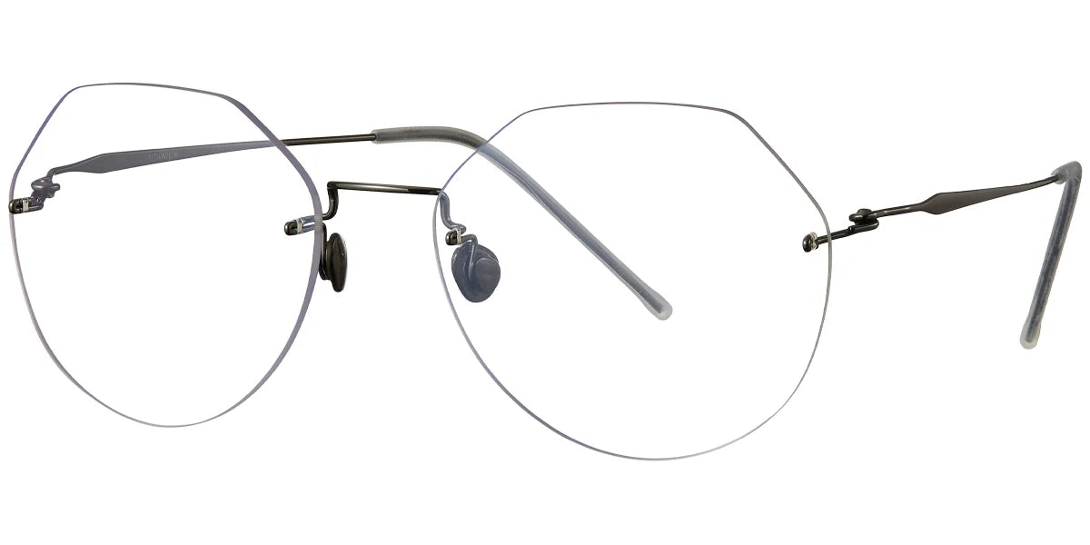 Candye Titanium Geometric Frame F5885 