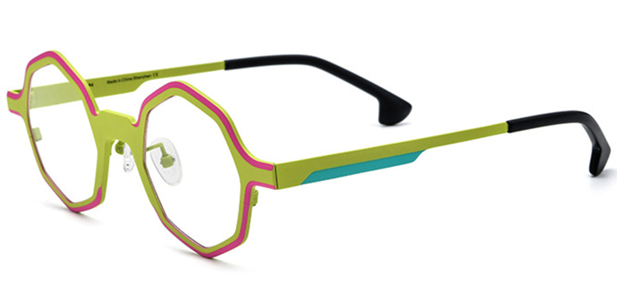 Candye® Titanium Geometric Frame F6437 