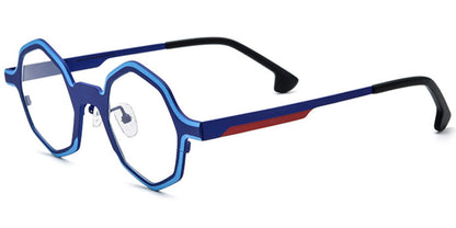 Candye® Titanium Geometric Frame F6437 