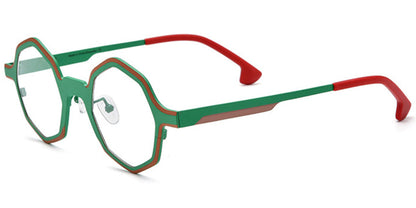 Candye® Titanium Geometric Frame F6437 